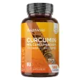 WeightWorld-bøtte med curcumin, 95 % curcuminoider, ingefær og sort peber, 500 mg pr. kapsel, 180 kapsler